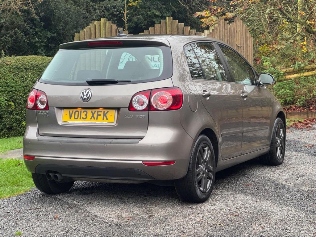 VOLKSWAGEN GOLF PLUS 2.0 TDI SE Euro 5 5dr 2013