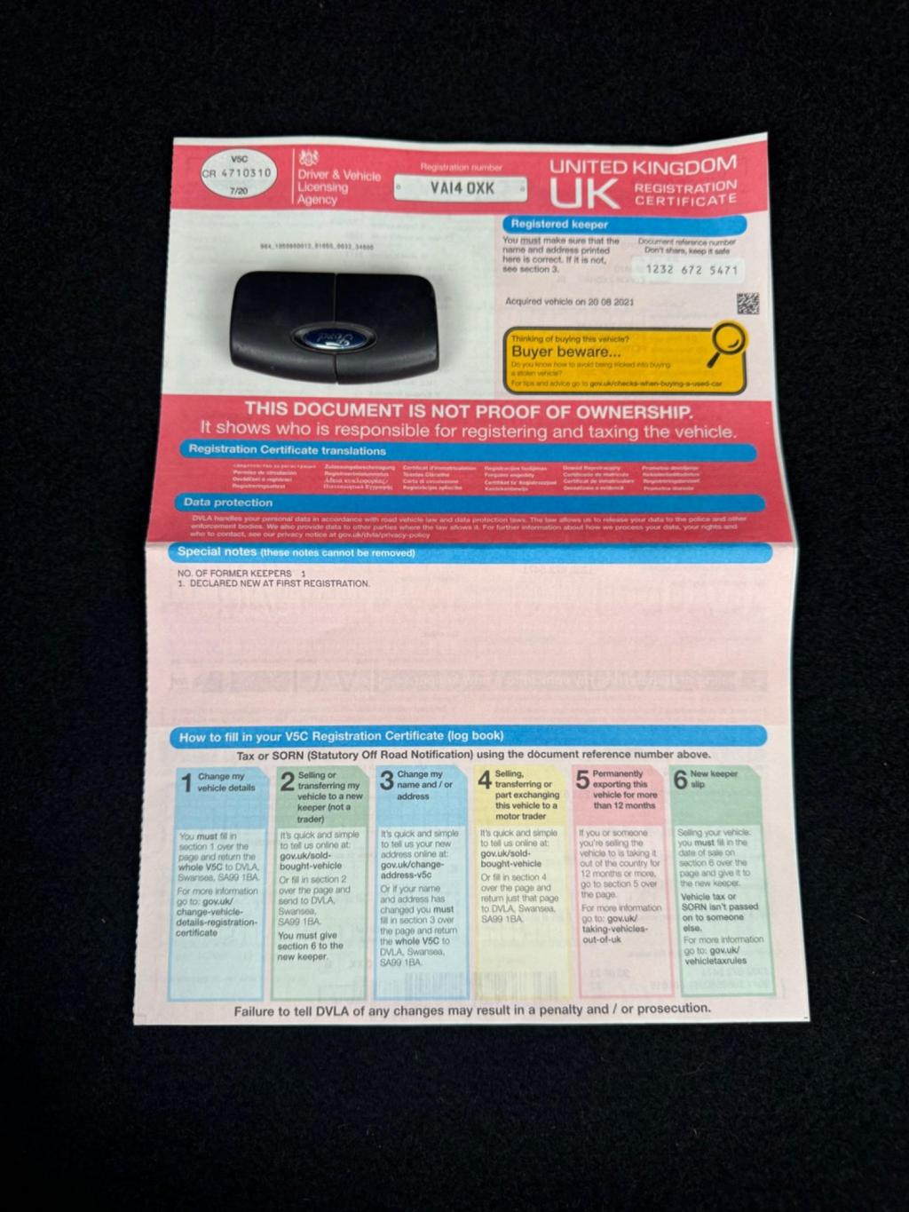 FORD FIESTA 1.0T EcoBoost Titanium Euro 5 (s/s) 5dr 2014