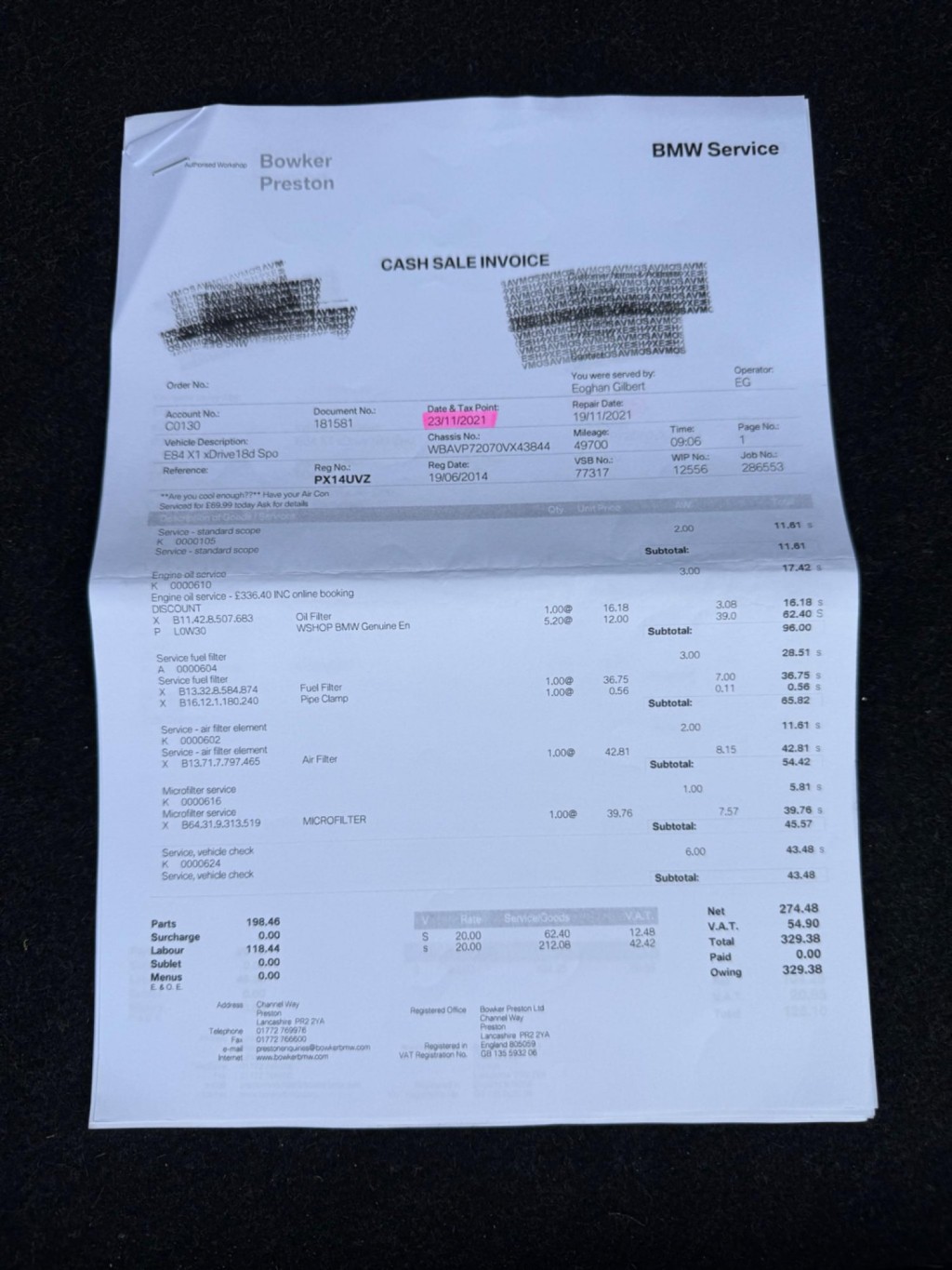 BMW X1 2.0 18d Sport xDrive Euro 5 (s/s) 5dr 2014