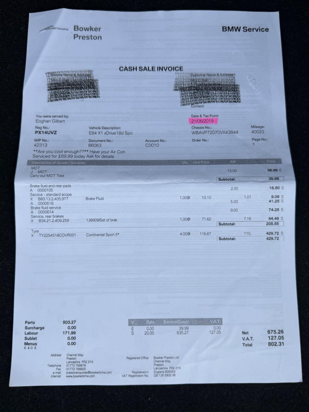 BMW X1 2.0 18d Sport xDrive Euro 5 (s/s) 5dr 2014