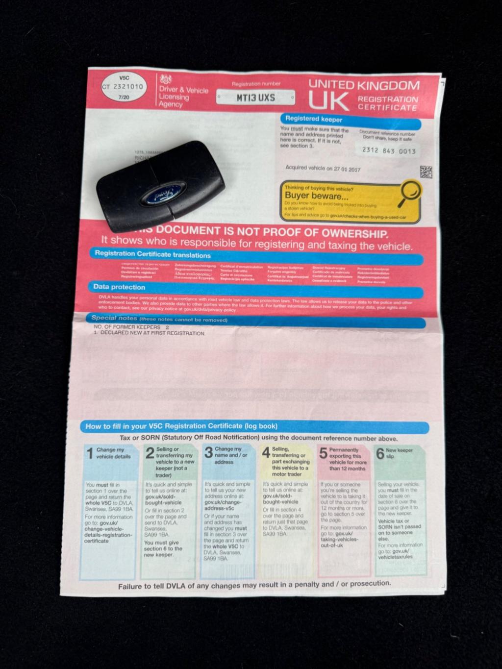 FORD FIESTA 1.0T EcoBoost Zetec Euro 5 (s/s) 3dr 2013