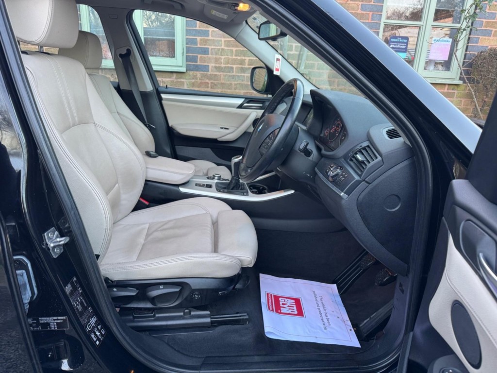 BMW X3 2.0 20d SE xDrive Euro 5 (s/s) 5dr 2012