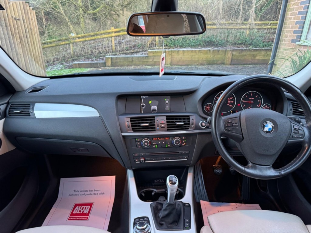 BMW X3 2.0 20d SE xDrive Euro 5 (s/s) 5dr 2012