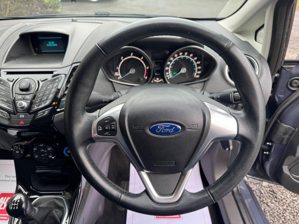 FORD FIESTA 1.6 TDCi Zetec S Euro 5 3dr 2013