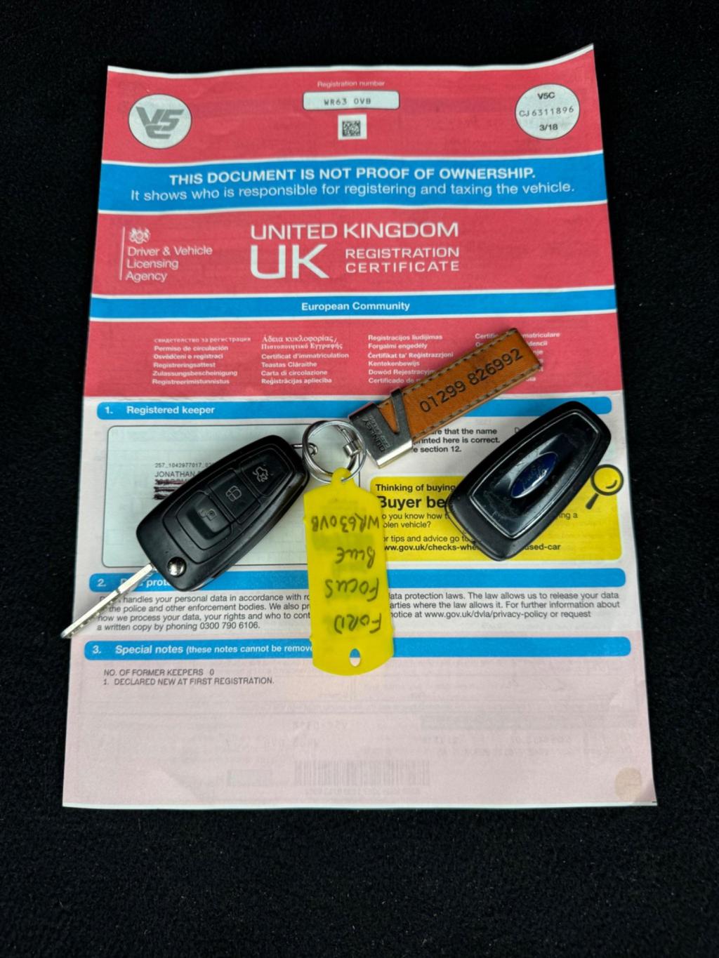 FORD FOCUS 1.0T EcoBoost Zetec Euro 5 (s/s) 5dr 2013