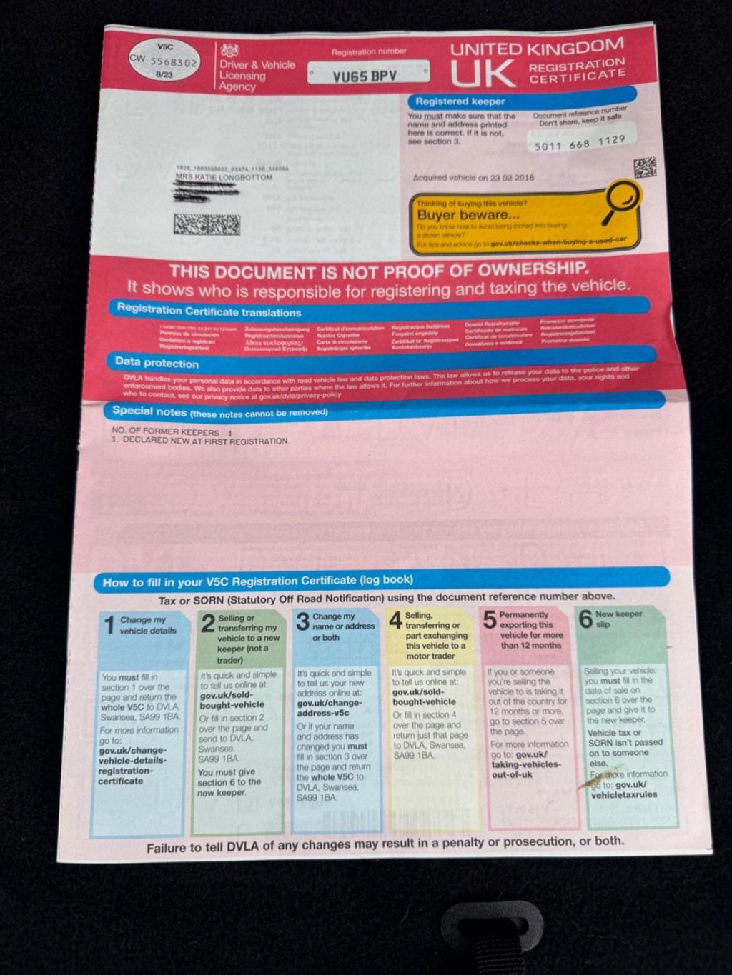 VAUXHALL MOKKA 1.6i Exclusiv 2WD Euro 6 (s/s) 5dr 2016