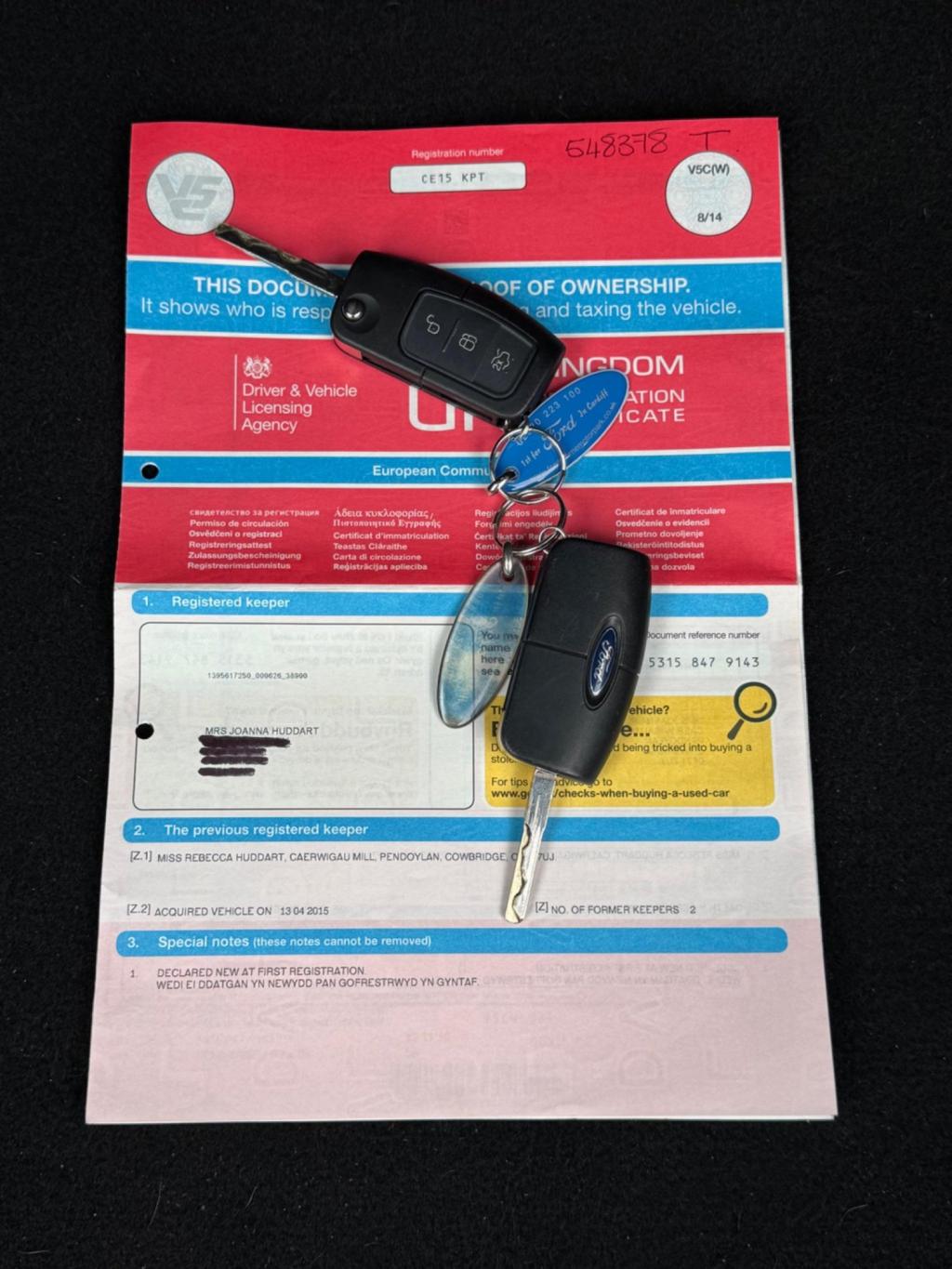 FORD FIESTA 1.25 Zetec Euro 5 5dr 2015