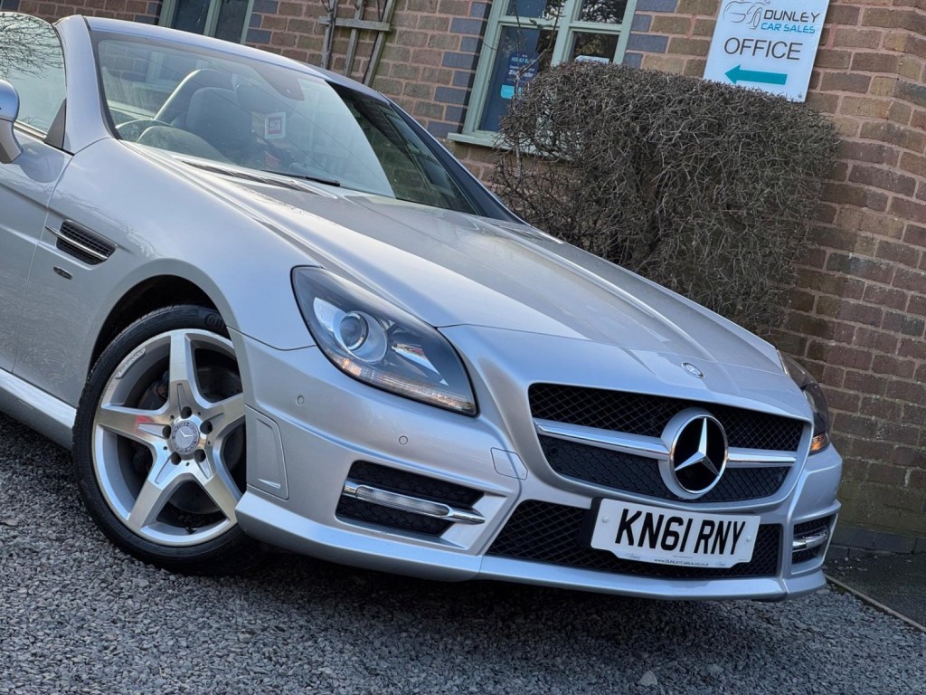 MERCEDES-BENZ SLK 1.8 SLK200 BlueEfficiency AMG Sport G-Tronic+ Euro 5 (s/s) 2dr 2011