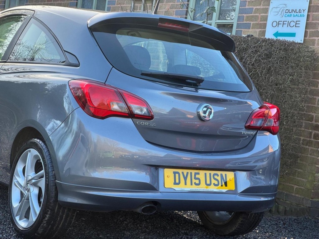 VAUXHALL CORSA 1.4i Turbo ecoTEC SRi VX Line Euro 6 (s/s) 3dr 2015