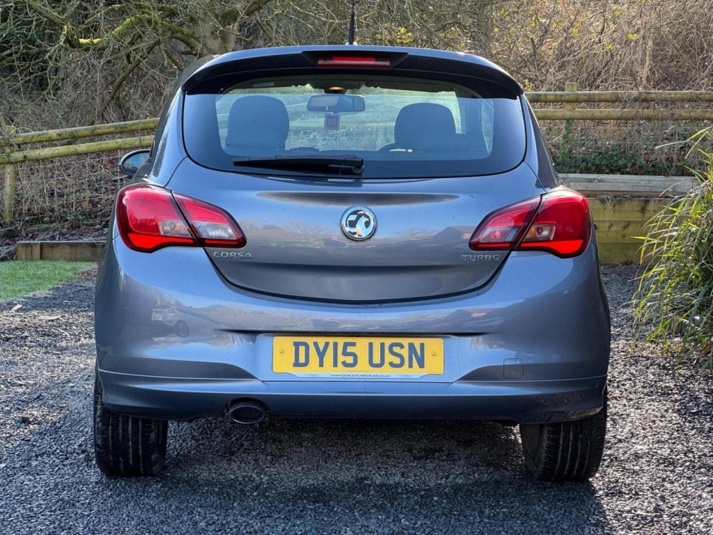 VAUXHALL CORSA 1.4i Turbo ecoTEC SRi VX Line Euro 6 (s/s) 3dr 2015