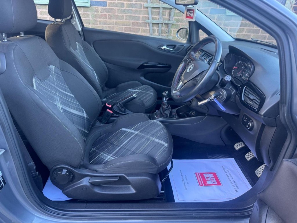 VAUXHALL CORSA 1.4i Turbo ecoTEC SRi VX Line Euro 6 (s/s) 3dr 2015
