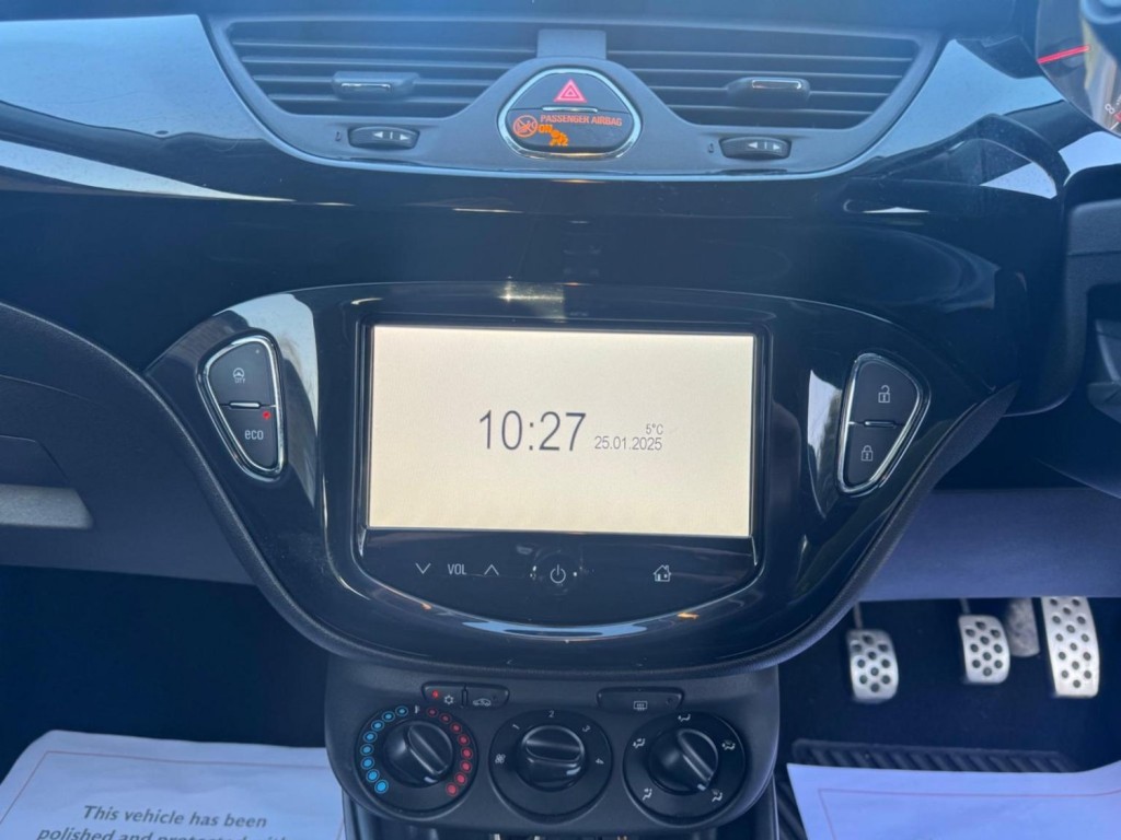 VAUXHALL CORSA 1.4i Turbo ecoTEC SRi VX Line Euro 6 (s/s) 3dr 2015