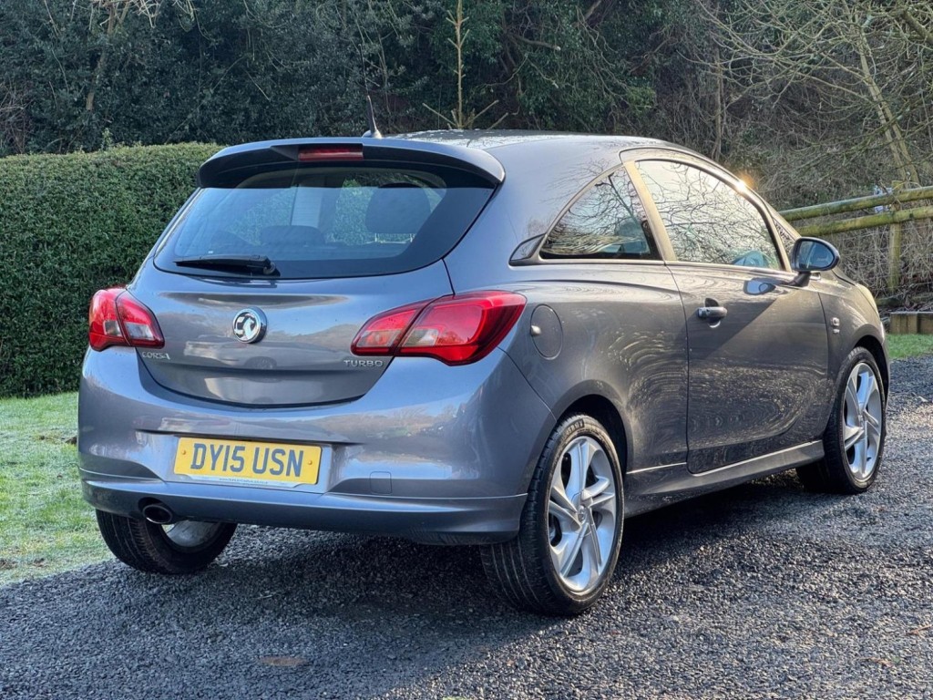 VAUXHALL CORSA 1.4i Turbo ecoTEC SRi VX Line Euro 6 (s/s) 3dr 2015
