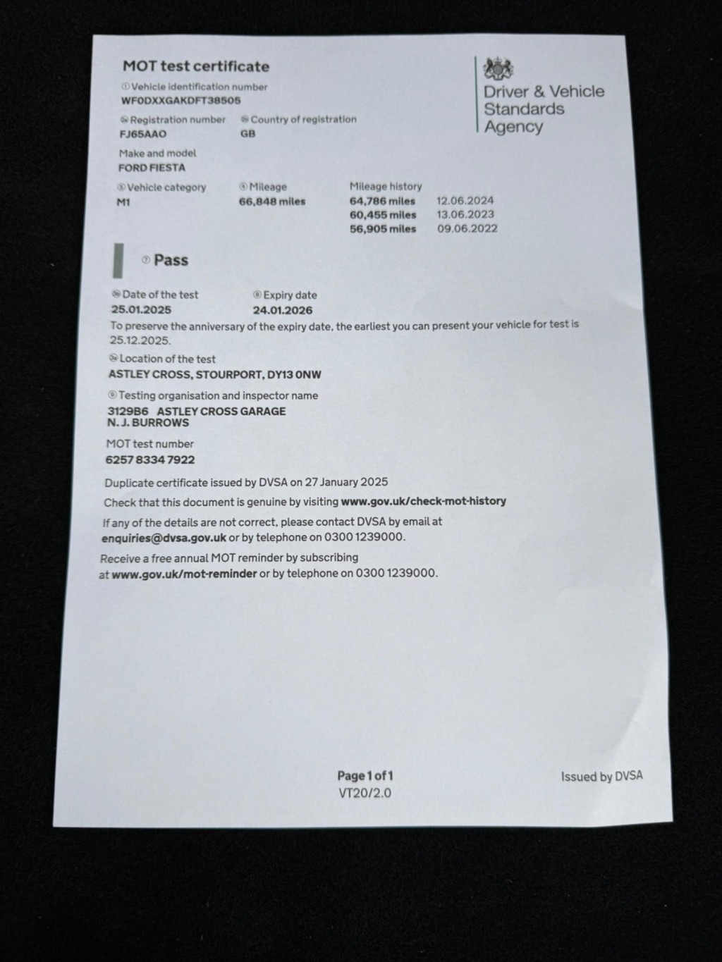 FORD FIESTA 1.5 TDCi Style Euro 6 5dr 2015