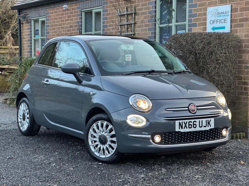 FIAT 500 1.2 Lounge Euro 6 (s/s) 3dr 2016