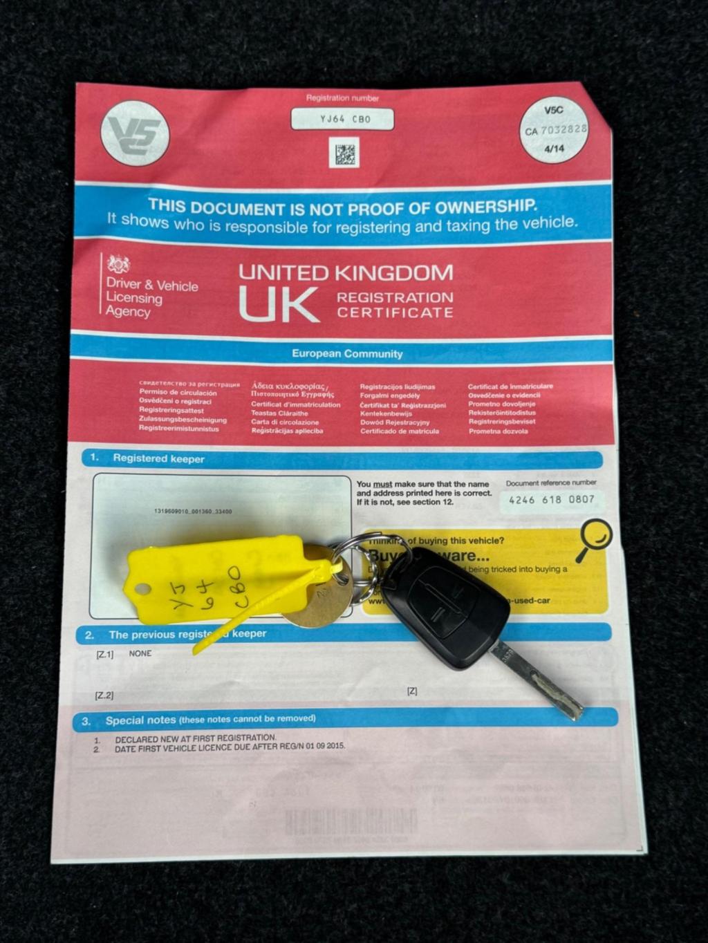 VAUXHALL CORSA 1.3 CDTi ecoFLEX S Euro 5 5dr (A/C) 2014