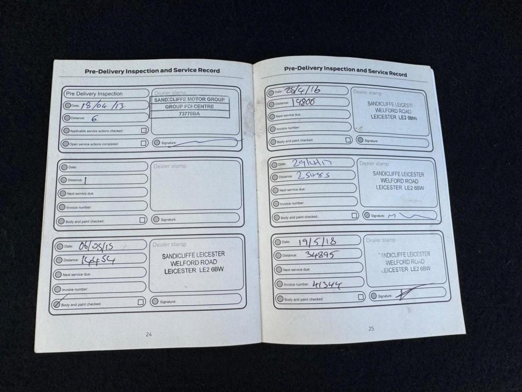 FORD FOCUS 1.0T EcoBoost Zetec Euro 5 (s/s) 5dr 2013