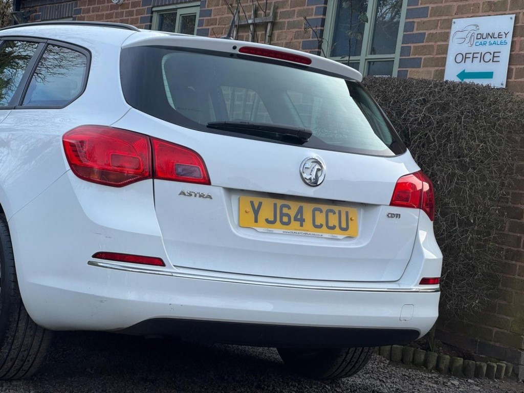 VAUXHALL ASTRA 1.6 CDTi ecoFLEX Design Sports Tourer Euro 6 (s/s) 5dr 2015