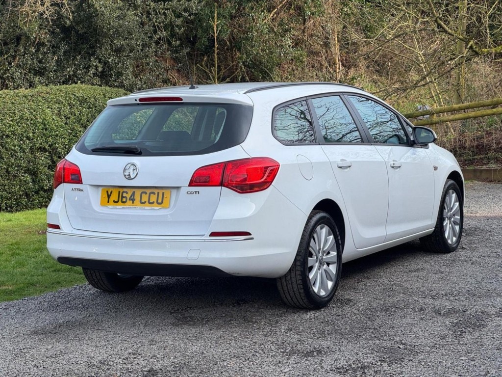VAUXHALL ASTRA 1.6 CDTi ecoFLEX Design Sports Tourer Euro 6 (s/s) 5dr 2015
