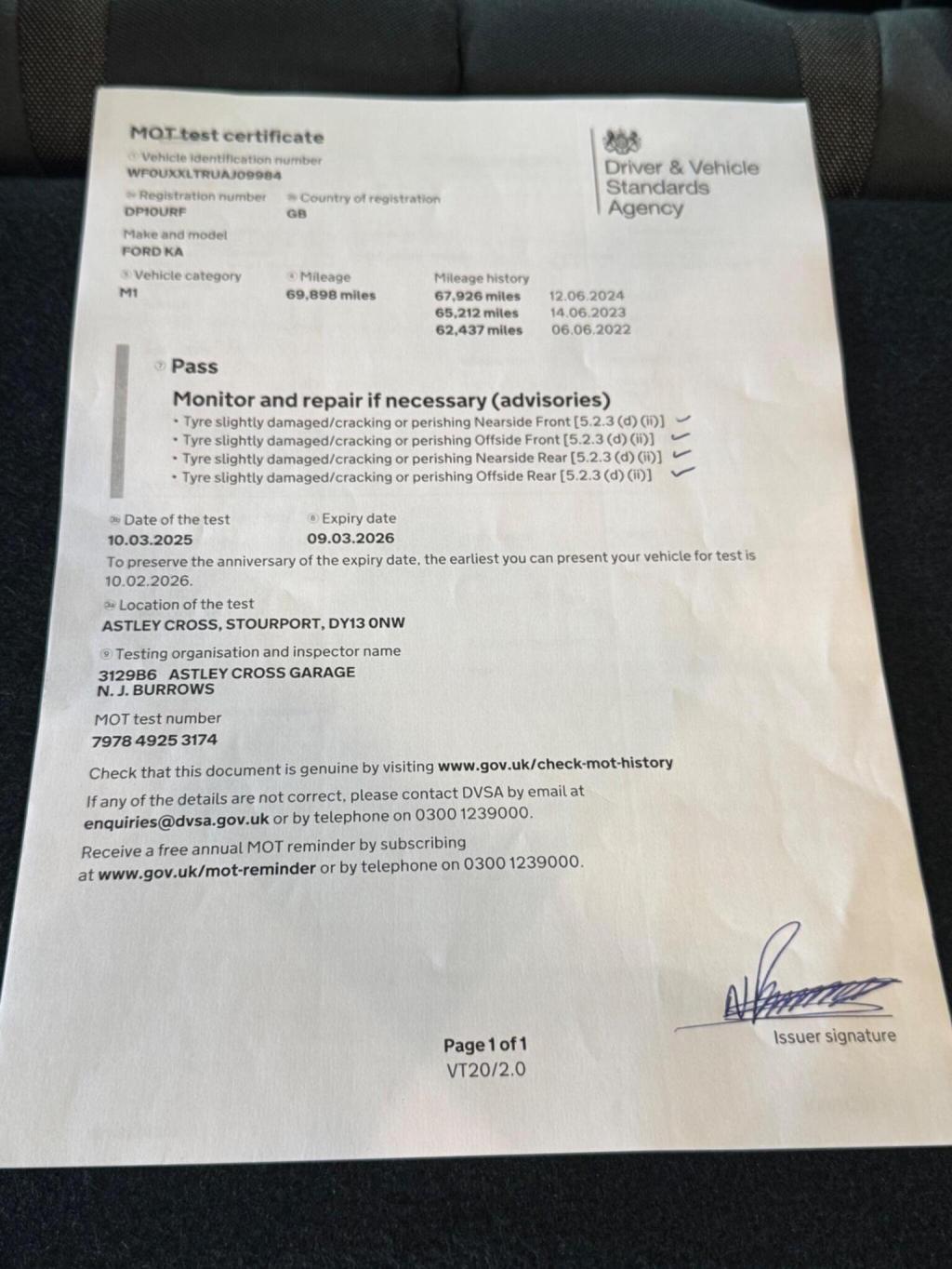 FORD KA 1.2 Zetec Euro 4 3dr 2010