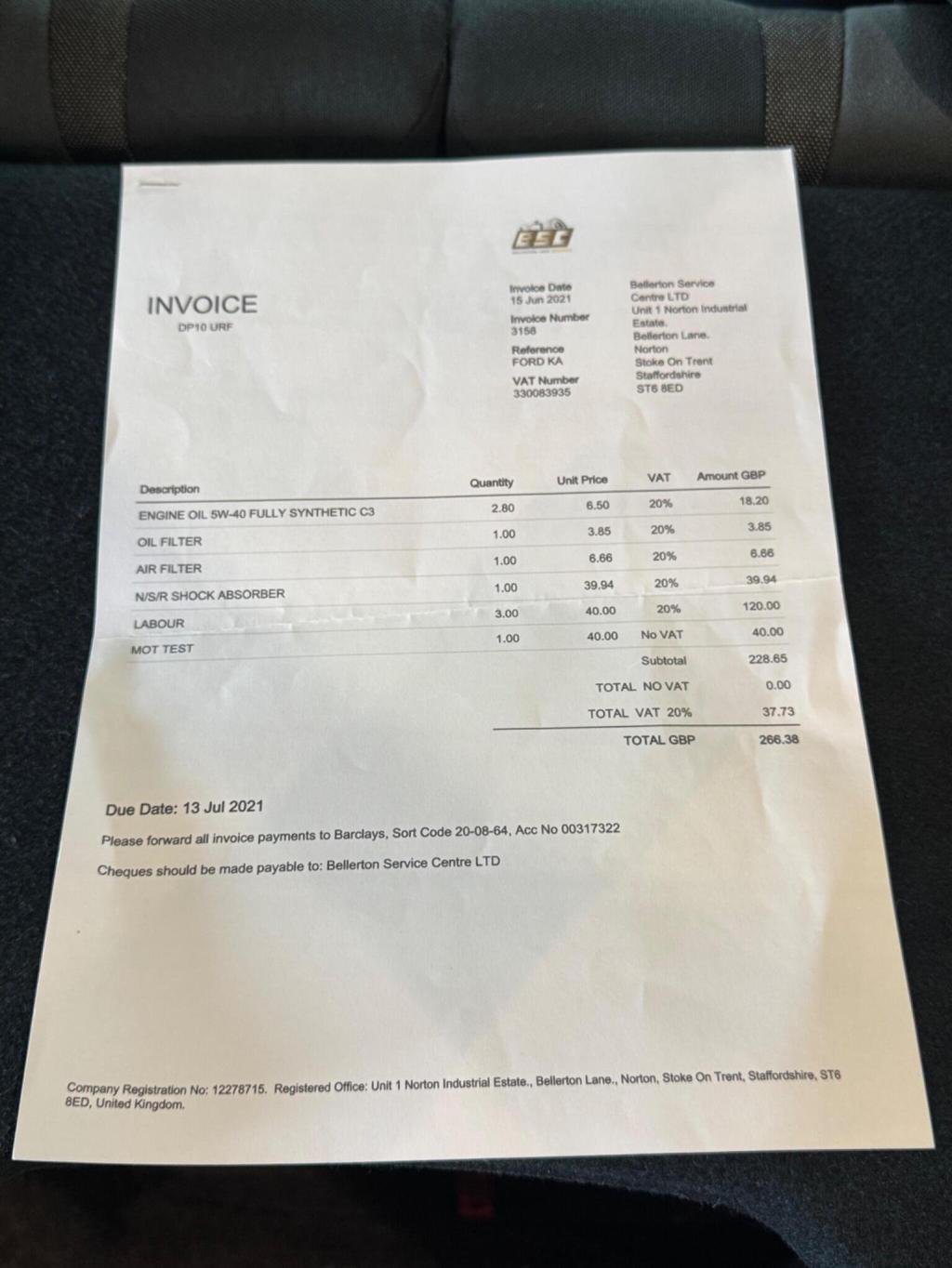 FORD KA 1.2 Zetec Euro 4 3dr 2010