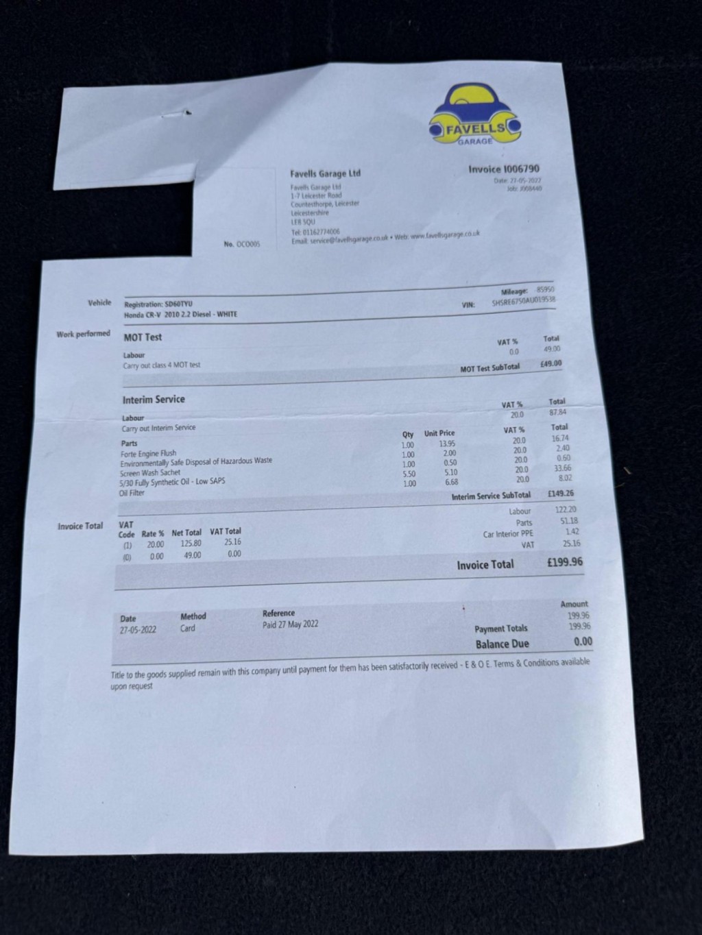 HONDA CR-V 2.2 i-DTEC ES 4WD Euro 5 5dr 2010