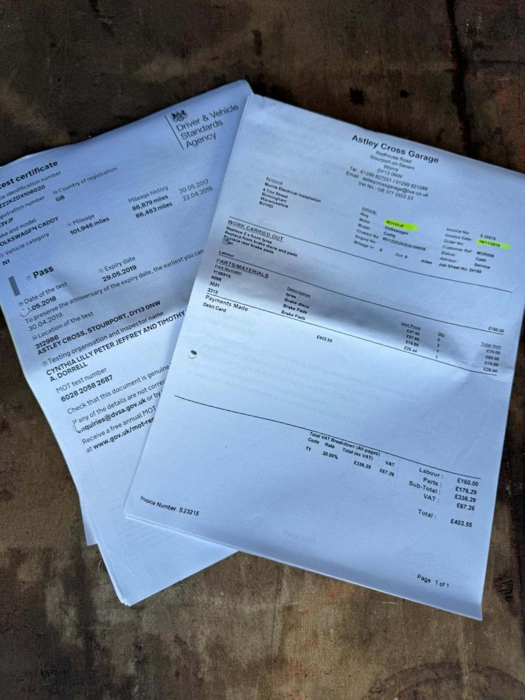 VOLKSWAGEN CADDY 1.6 TDI C20 L1 H1 4dr 2013