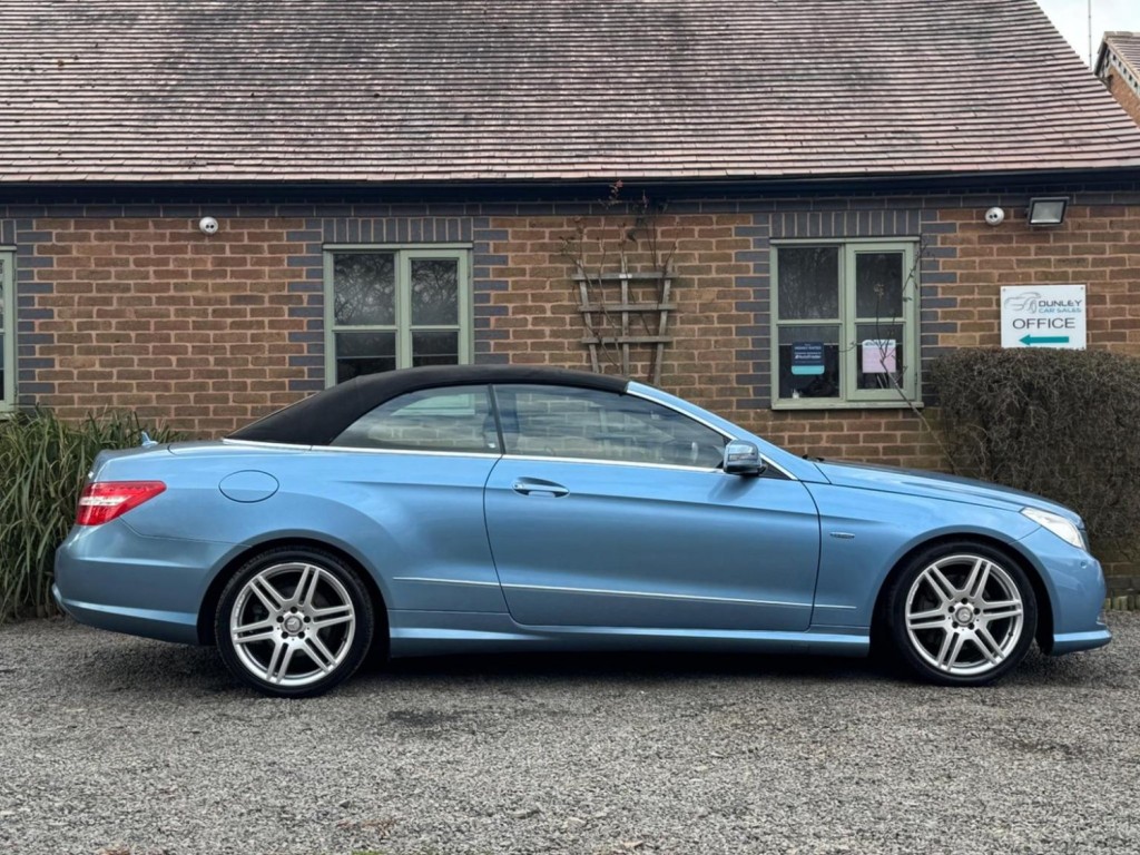 MERCEDES-BENZ E CLASS 2.1 E250 CDI BlueEfficiency Sport Cabriolet Tiptronic Euro 5 2dr 2010