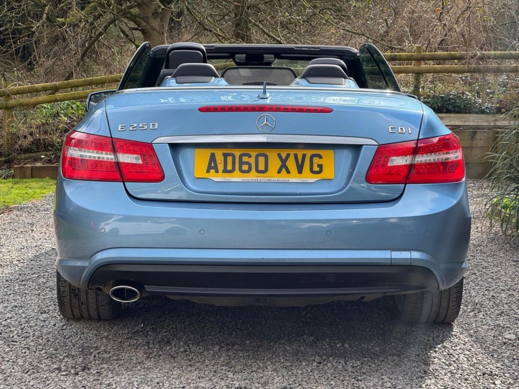 MERCEDES-BENZ E CLASS 2.1 E250 CDI BlueEfficiency Sport Cabriolet Tiptronic Euro 5 2dr 2010