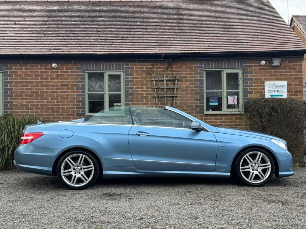 MERCEDES-BENZ E CLASS 2.1 E250 CDI BlueEfficiency Sport Cabriolet Tiptronic Euro 5 2dr 2010