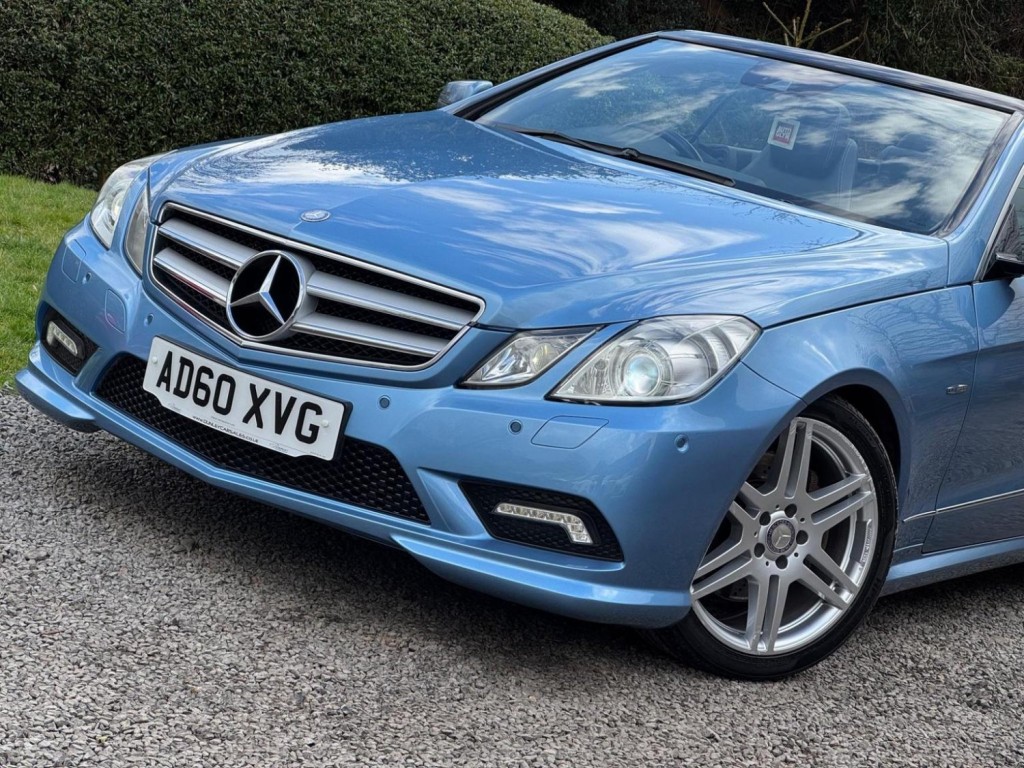 MERCEDES-BENZ E CLASS 2.1 E250 CDI BlueEfficiency Sport Cabriolet Tiptronic Euro 5 2dr 2010