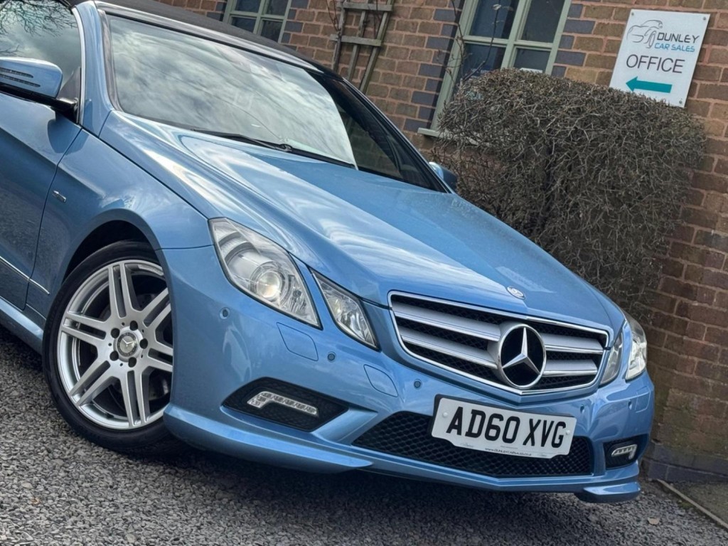 MERCEDES-BENZ E CLASS 2.1 E250 CDI BlueEfficiency Sport Cabriolet Tiptronic Euro 5 2dr 2010