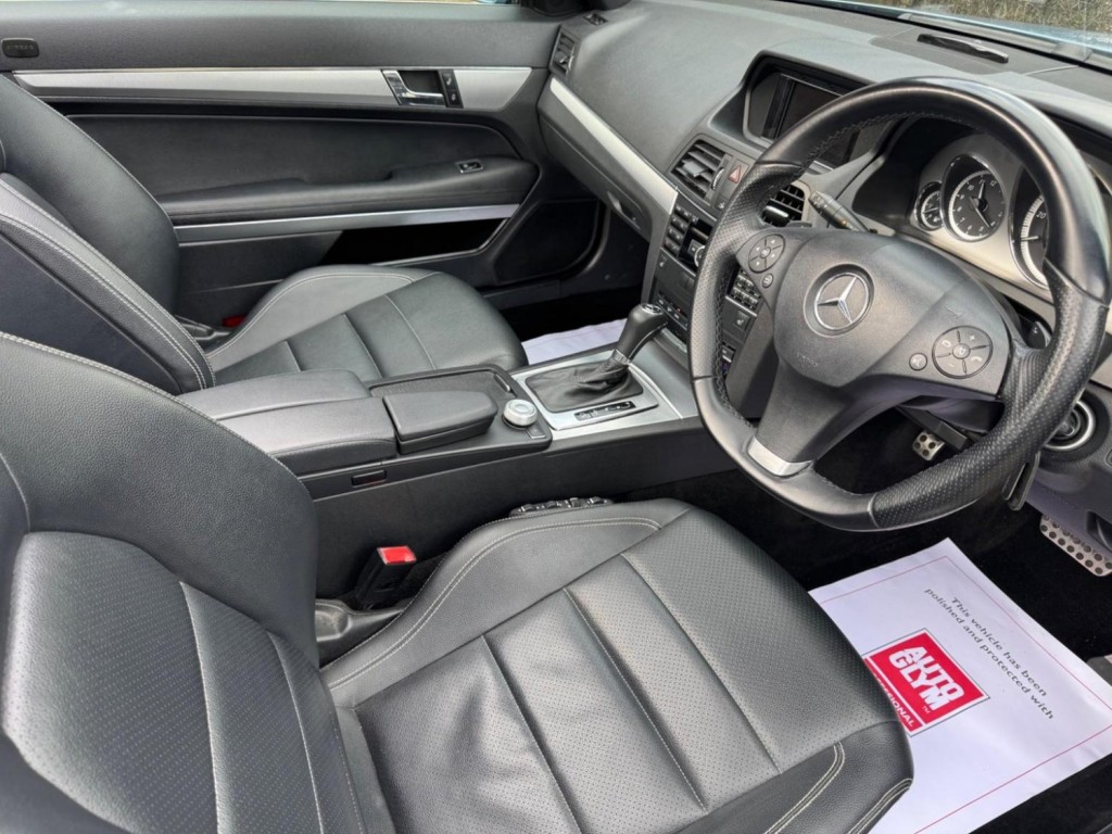 MERCEDES-BENZ E CLASS 2.1 E250 CDI BlueEfficiency Sport Cabriolet Tiptronic Euro 5 2dr 2010
