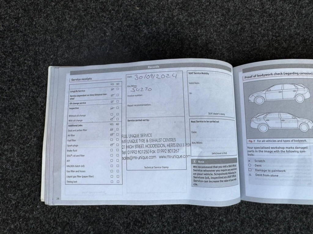 SEAT IBIZA 1.2 TSI FR Euro 6 5dr 2016