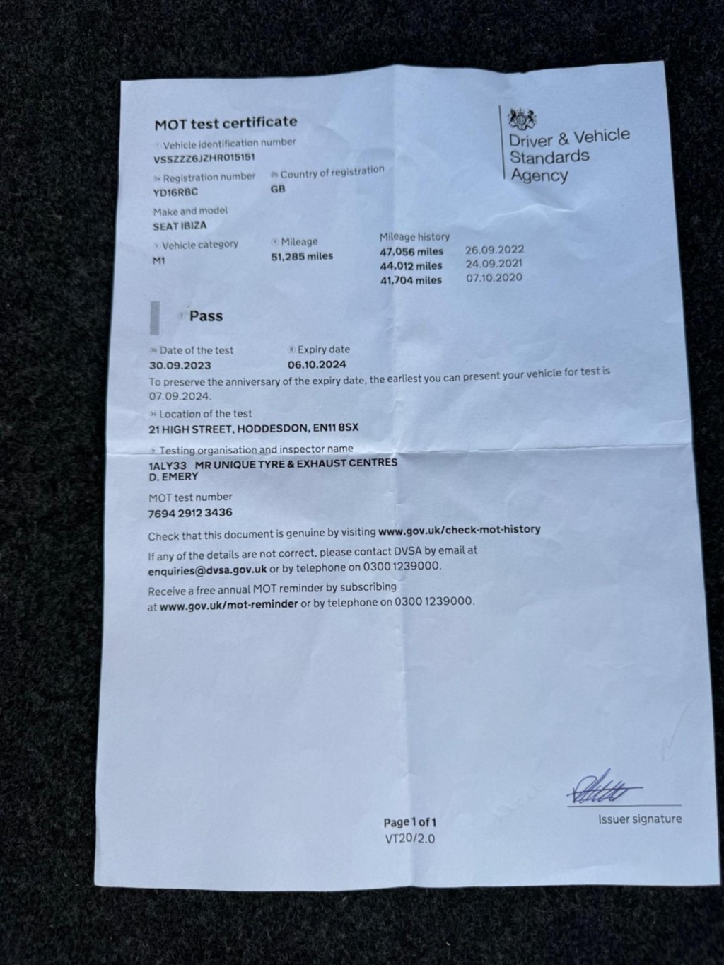 SEAT IBIZA 1.2 TSI FR Euro 6 5dr 2016