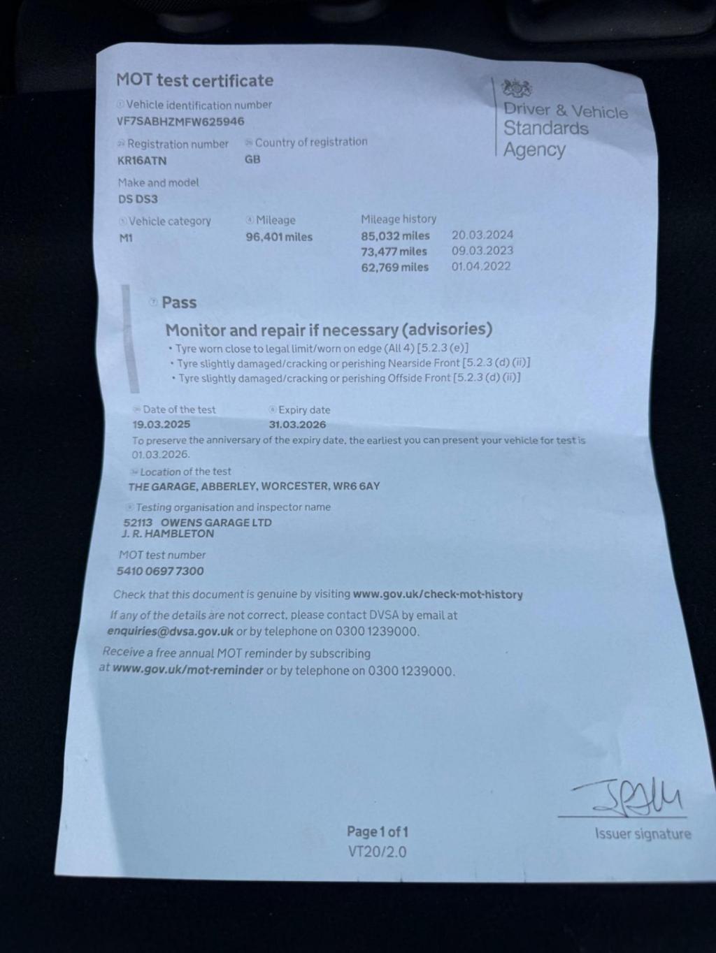 DS AUTOMOBILES DS 3 1.6 BlueHDi DStyle Euro 6 (s/s) 3dr 2016