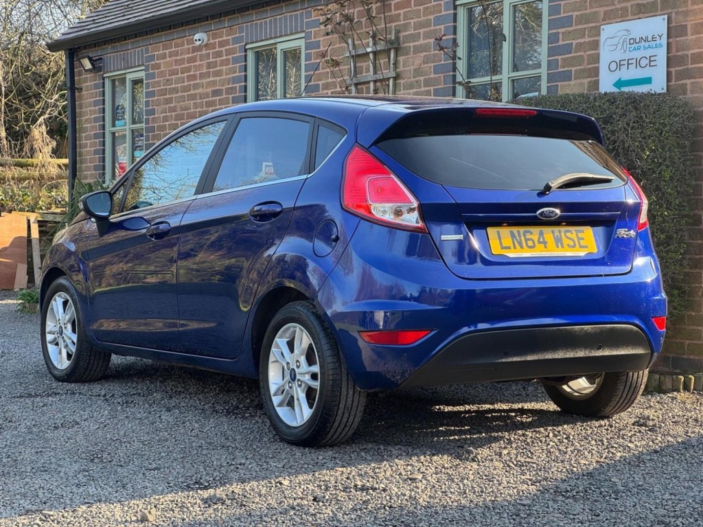 FORD FIESTA 1.0T EcoBoost Zetec Euro 5 (s/s) 5dr 2015