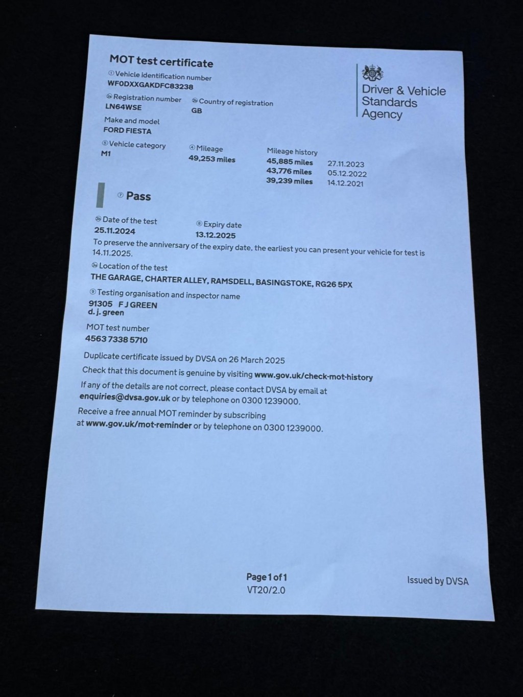 FORD FIESTA 1.0T EcoBoost Zetec Euro 5 (s/s) 5dr 2015