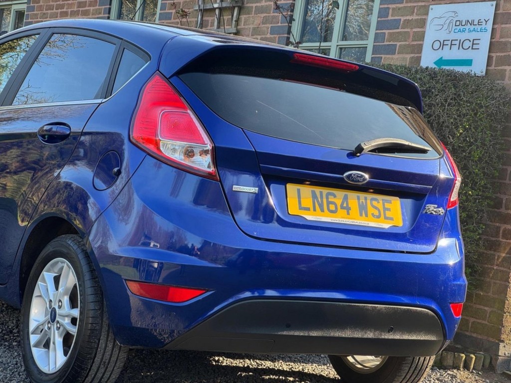 FORD FIESTA 1.0T EcoBoost Zetec Euro 5 (s/s) 5dr 2015