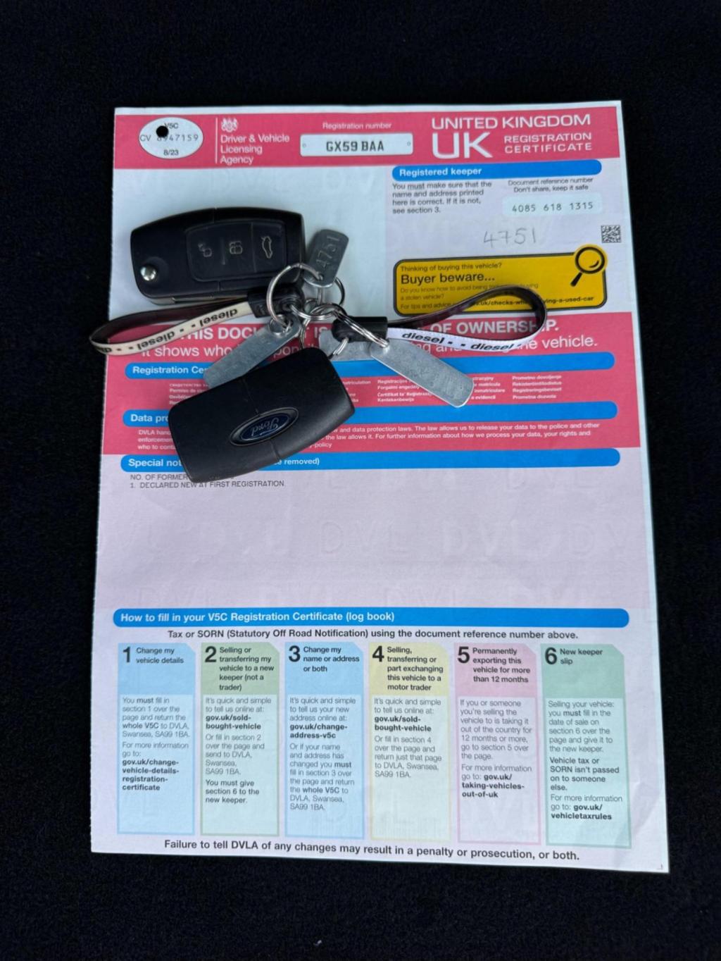 FORD FOCUS 1.6 TDCi DPF Studio 5dr 2009