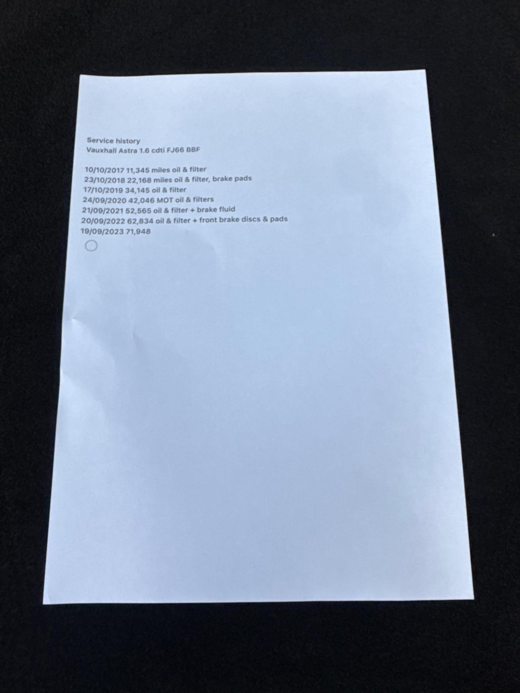 VAUXHALL ASTRA 1.6 CDTi BlueInjection Design Sports Tourer Euro 6 (s/s) 5dr 2016