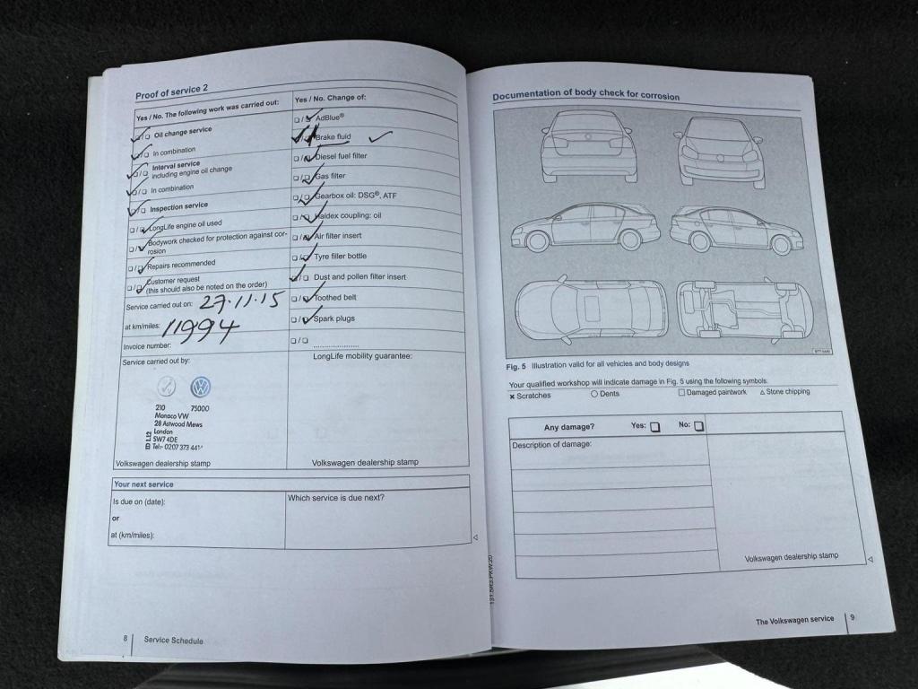 VOLKSWAGEN UP 1.0 BlueMotion Tech Move up! Euro 5 (s/s) 5dr 2012