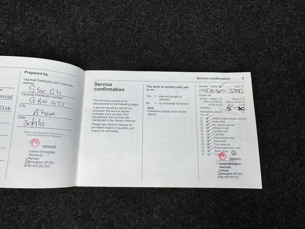 VAUXHALL CORSA 1.4i ecoFLEX Energy Euro 6 3dr (a/c) 2015