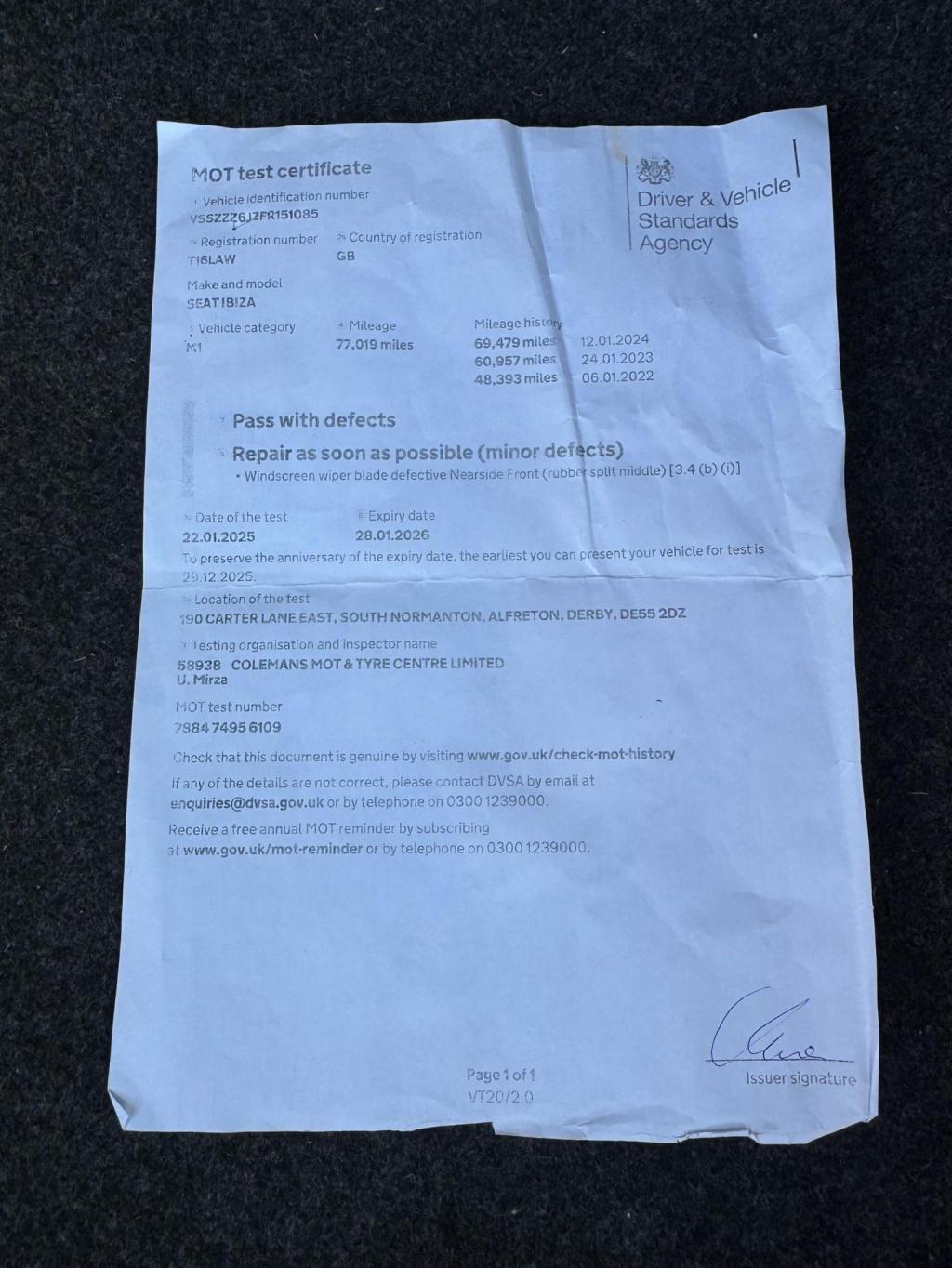 SEAT IBIZA 1.4 Toca Euro 5 5dr 2016