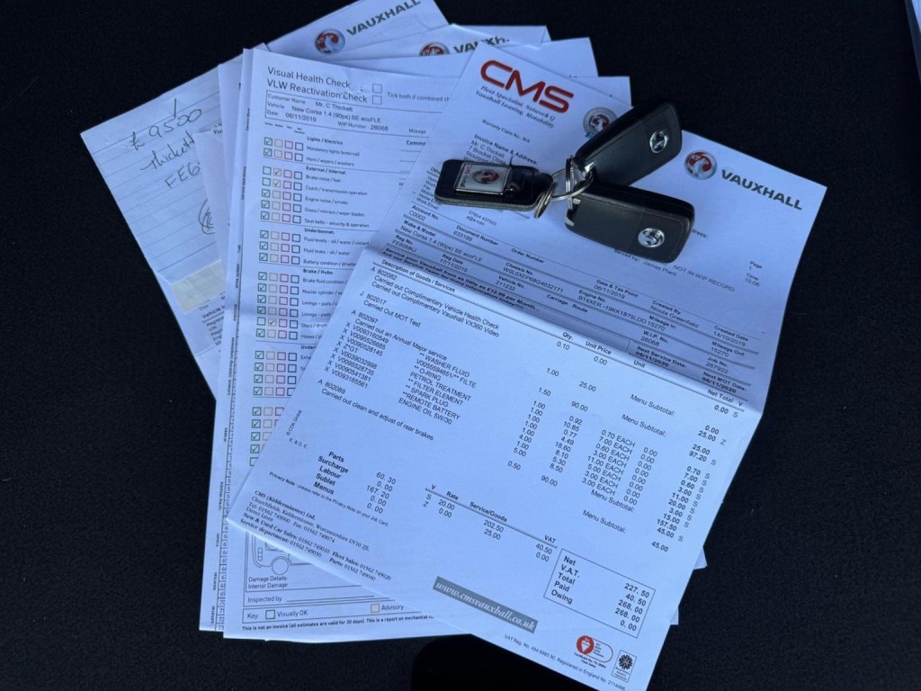 VAUXHALL CORSA 1.4i ecoFLEX SE Euro 6 5dr 2015