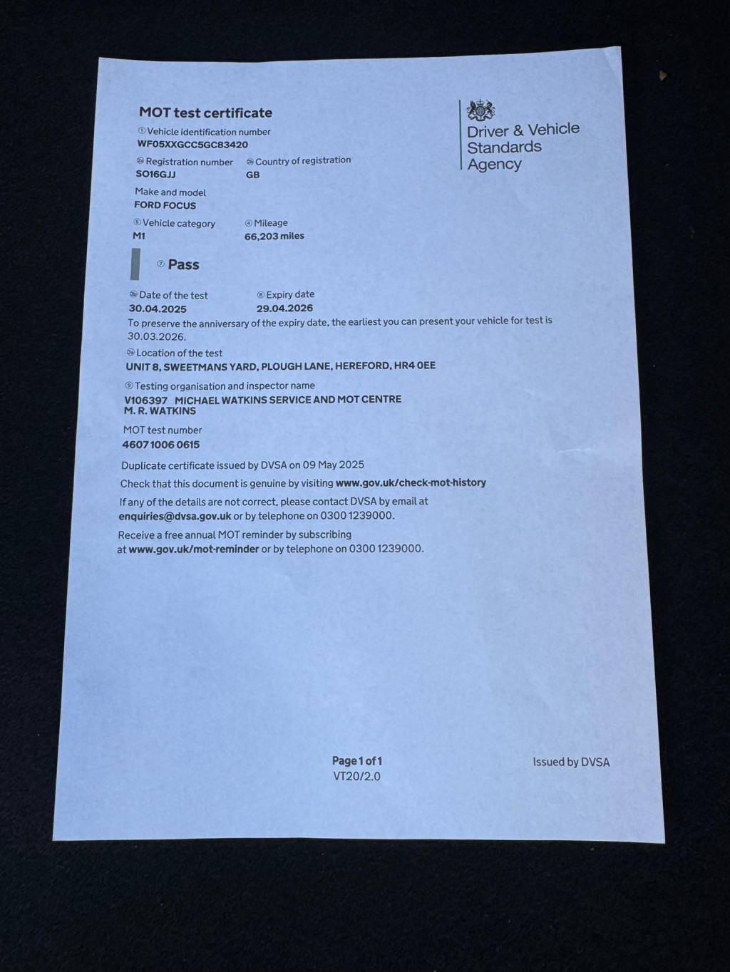 FORD FOCUS 1.5 TDCi Zetec Euro 6 (s/s) 5dr 2016