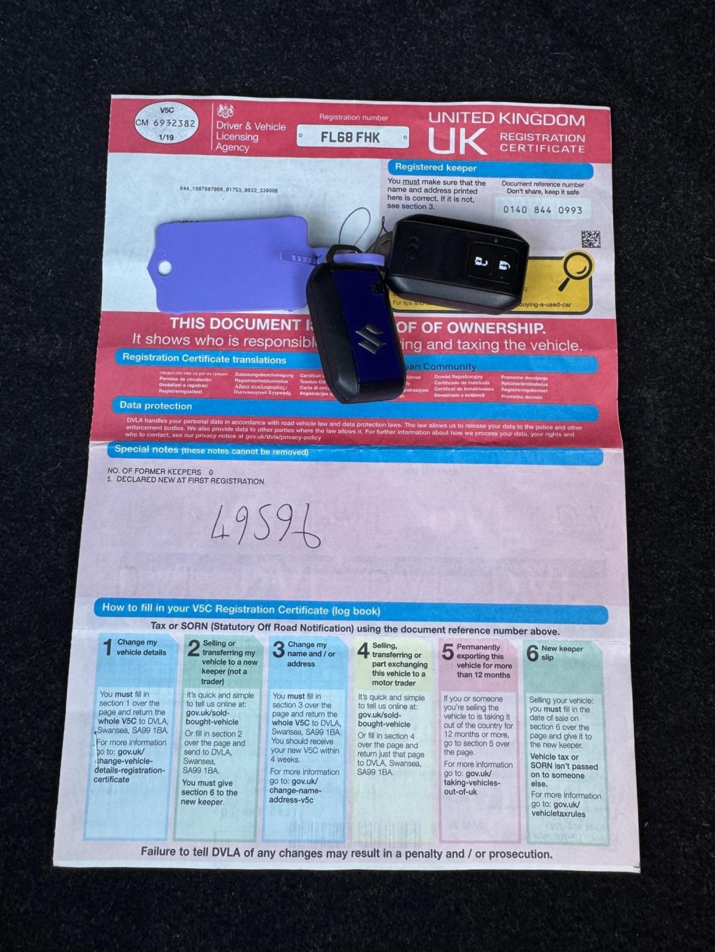 SUZUKI SWIFT 1.0 Boosterjet SHVS SZ5 Euro 6 (s/s) 5dr 2018