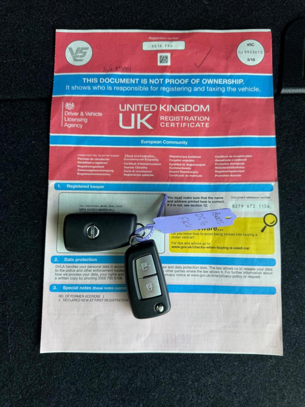 NISSAN QASHQAI 1.5 dCi Acenta 2WD Euro 6 (s/s) 5dr 2016