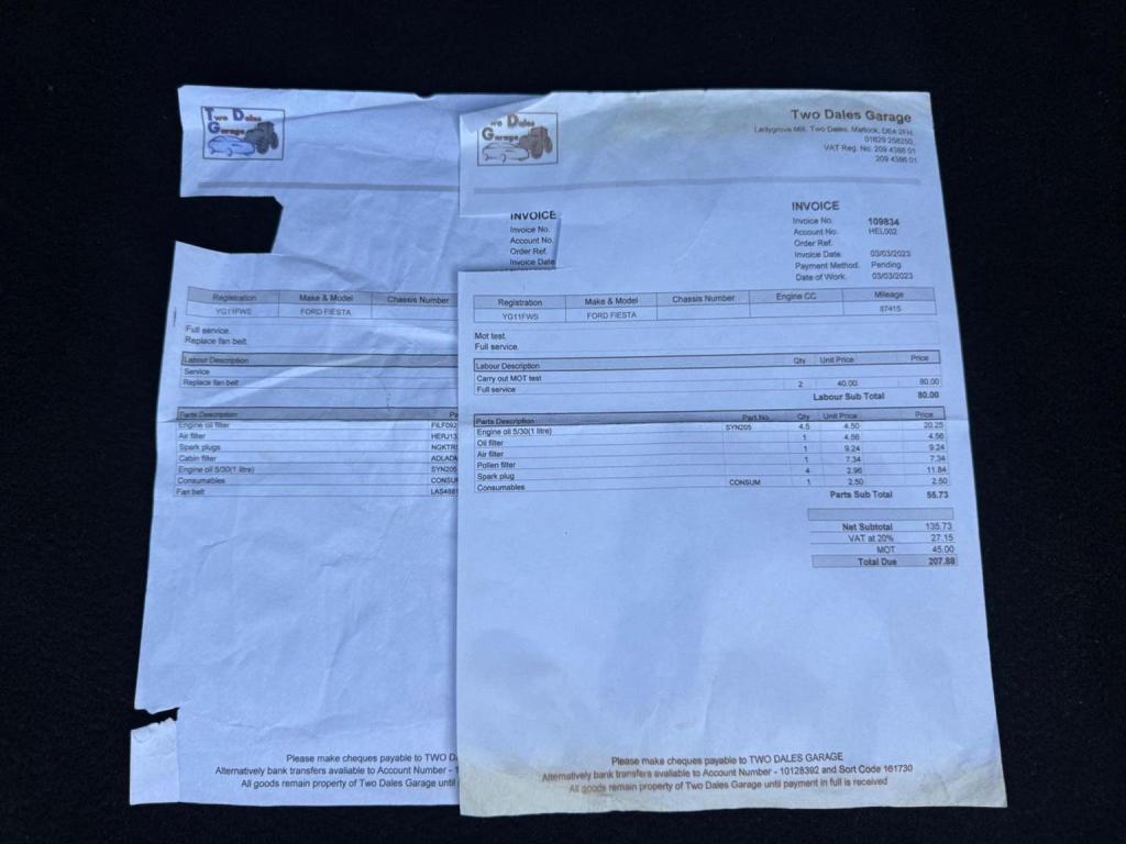 FORD FIESTA 1.6 Zetec S 3dr 2011