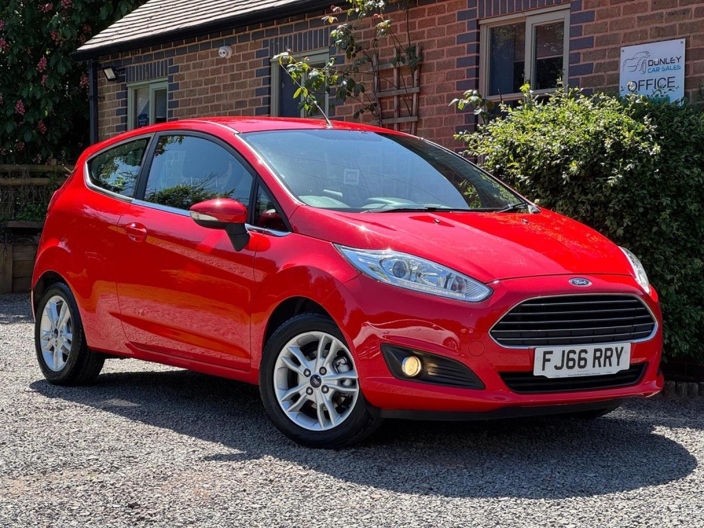 FORD FIESTA 1.0T EcoBoost Zetec Euro 6 (s/s) 3dr 2016